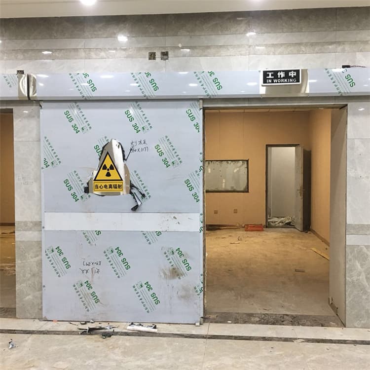 濮阳双扇电动防护铅门